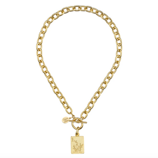 Bird Bam Mahjong Toggle Necklace