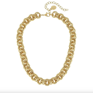 Double Link Chain Necklace