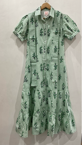 Val Dress in Pine