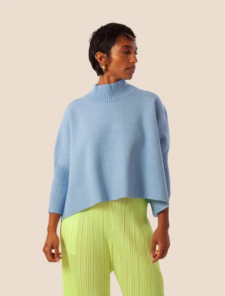 Aja Sweater in Light Blue