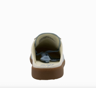 Easter in Navy Backless Sneakers