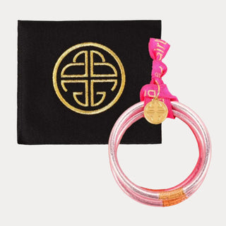 Carousel Pink All Weather Bangles Set of 4