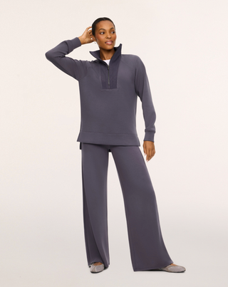 Spanx Airessentials® Wide Leg Pant in Dark Slate
