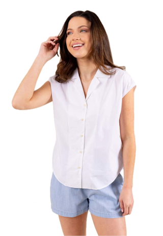 Hampton Top in White