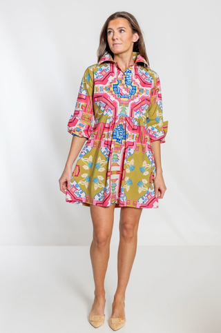 Surcie Blythe Empire Short Dress