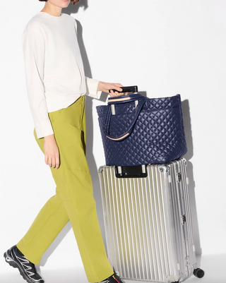 Large Metro Tote Deluxe in Navy