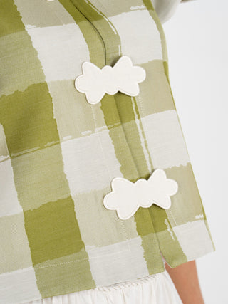 Isabella Top in Gingham
