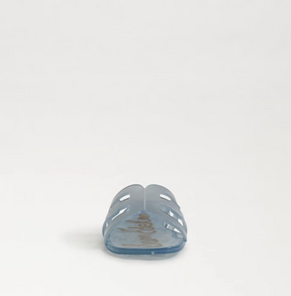 Bay Jelly Slide Sandal in Azure Blue