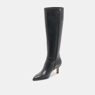 Aldy Boot in Black Leather