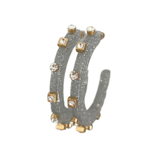 Small City Girl Jewel Hoop