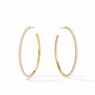 Juliet Hoop-Pearl-L