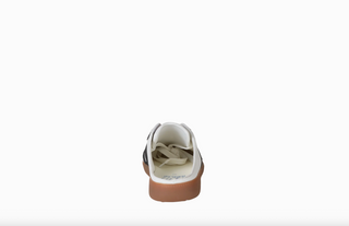 EASTER in WHITE BLACK Backless Sneakers