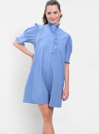 Westport Dress in Carolina Blue