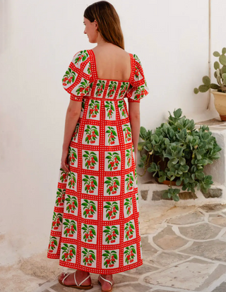 Elizabeth Dress in Cherry Picnic