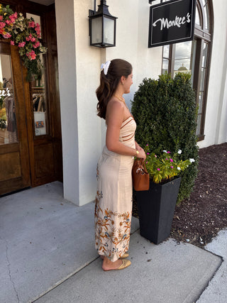 Hayden Midi in Ivory Faun