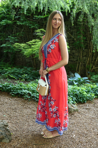 Isla Maxi in Lily Red
