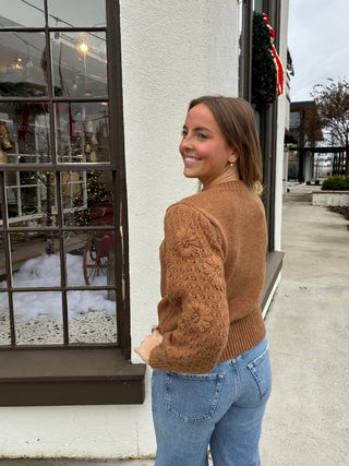 Katlin Cardigan in Mocha