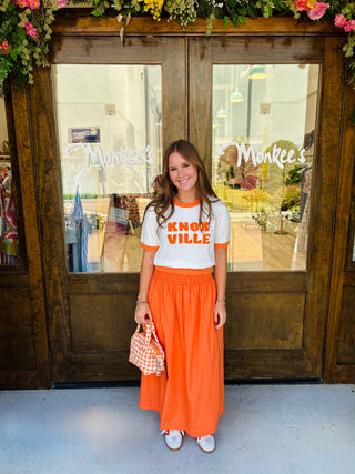 Chloe Skirt in Orange