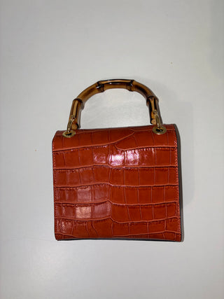 Mini Bamboo Croc in Rust