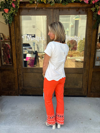 Pennfield Pant in Guava