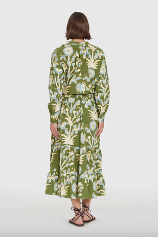 Market Skirt in Oasis Grove