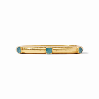 Catalina Hinge Bangle-Iridescent Montana Blue-OS