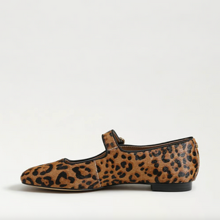 Michaela Mary Jane Flat in Leopard