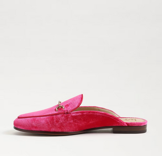 Linnie Bit Mule in Pink Topaz Velvet