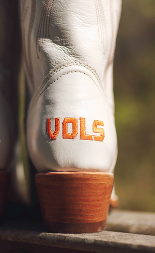 Carrie Boots in Tennessee Ivory