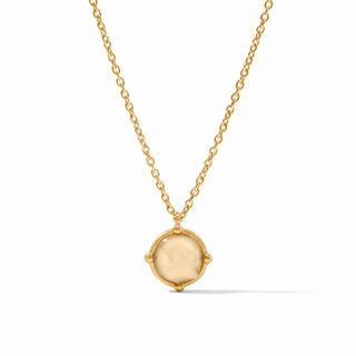 Honeybee Solitaire Necklace-Iridescent Champagne-OS
