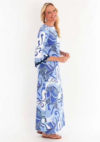 Cassandra Dress in Nouveau Lapis