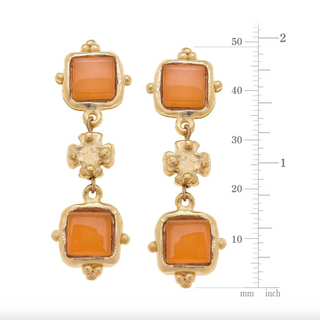 Charlotte Deux Tier Earrings