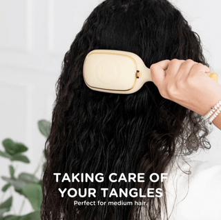 Detangler Hair Brush for Medium Hair – Tan