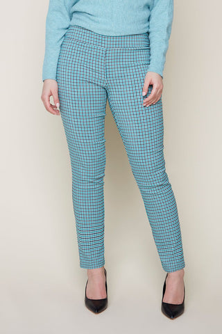 Woven Pant in Peacock
