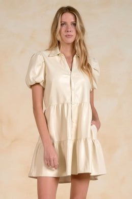 The Ellie Dress in Cream