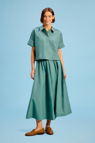 Pavillion Skirt in Sage Brush