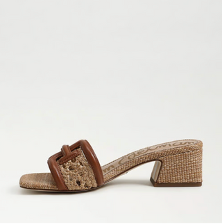 Waylon Weave in Rich Cognac Leather