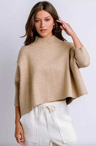 Aja Sweater in Beige