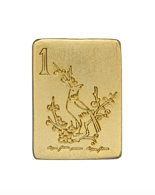Bird Bam Mahjong Large Paperclip Necklace