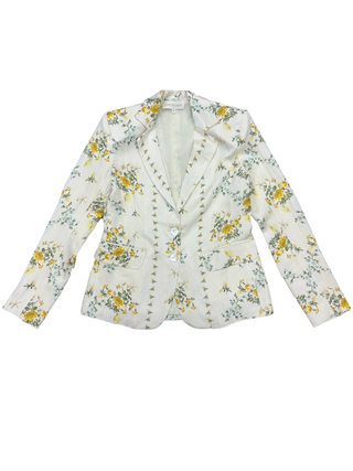 Kaye Blazer Jacket in Estelle Floral Print