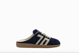 EASTER W26 in NAVY TEDDY Backless Sneakers