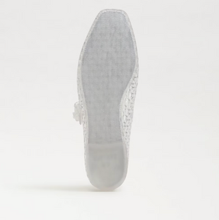 Michaela Jelly Mary Jane Flat in Clear Jelly