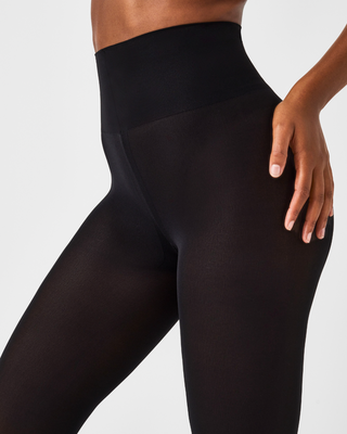 Tummy Shaping Tights in Very Black