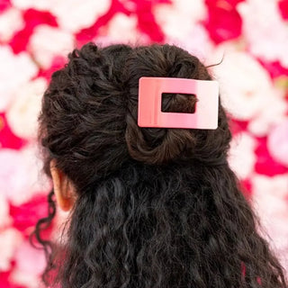Kiss & Tell Small Flat Rectangle Hair Clip