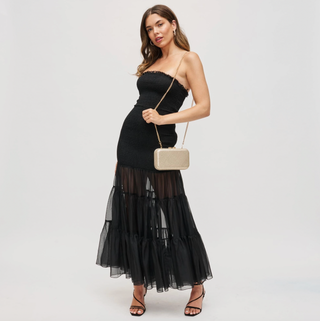 Anna Evening Bag in Gold