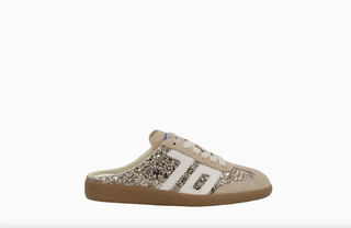 EASTER in GLITTER GOLD Backless Sneakers