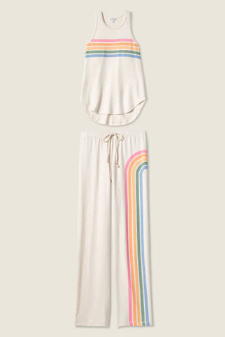 Over The Rainbow Rainbow Stripe Lounge Set