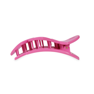 Pink Heart to Heart Large Flat Hair Clip