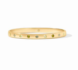 Rainbow Bangle Shades of Jade