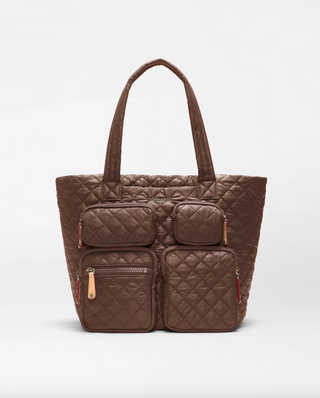 Medium Metro Travel Tote in Walnut Brown